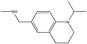 (1-Isopropyl-1,2,3,4-tetrahydro-6-quinolinyl)-N-methylmethanamine Structure