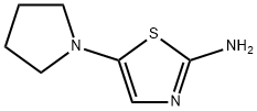 2-Amino-5-(pyrrolidino)thiazole Structure