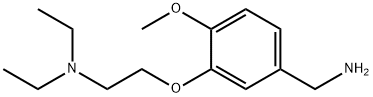 {3-[2-(diethylamino)ethoxy]-4-methoxyphenyl}methanamine Structure