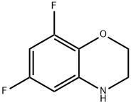 6,8-difluoro-3,4-dihydro-2H-1,4-benzoxazine Structure
