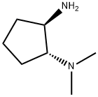 (1R,2R)-N,N-dimethylcyclopentane-1,2-diamine 구조식 이미지