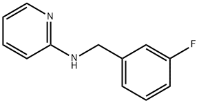 N-[(3-fluorophenyl)methyl]pyridin-2-amine Structure