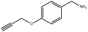 (4-prop-2-ynoxyphenyl)methanamine 구조식 이미지