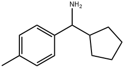 CYCLOPENTYL(4-METHYLPHENYL)METHANAMINE Structure