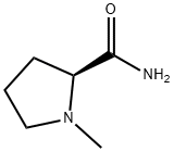(S)-1-methylpyrrolidine-2-carboxamide Structure