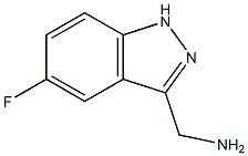 (5-fluoro-1H-indazol-3-yl)methanamine 구조식 이미지