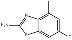 6-fluoro-4-methylbenzo[d]thiazol-2-amine Structure