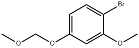 1-Bromo-2-methoxy-4-(methoxymethoxy)benzene Structure