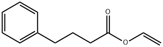 Benzenebutanoic acid, ethenyl ester 구조식 이미지