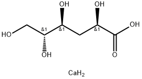 3-Deoxy-D-gluconic acid calcium Structure