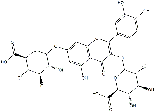 luteolin 7-diglucuronide Structure
