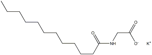 Potassium Lauroyl Glycinate Structure
