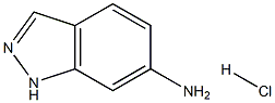 1H-indazol-6-amine, hydrochloride Structure