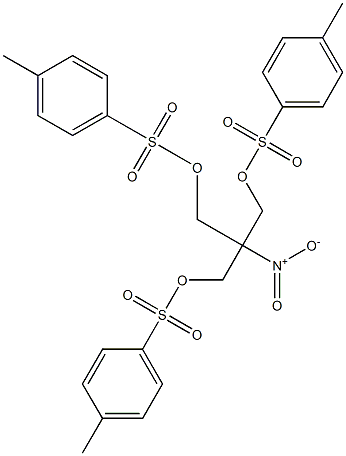 2-nitro-2-((tosyloxy)methyl)propane-1,3-diyl bis(4-methylbenzenesulfonate) Structure