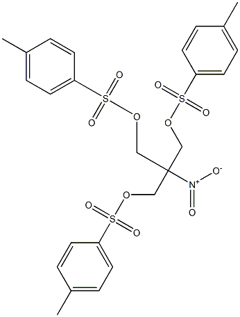 2-nitro-2-((tosyloxy)methyl)propane-1,3-diyl bis(4-methylbenzenesulfonate) 구조식 이미지