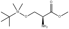 O-(tert-Butyldimethylsilyl)-L-serine Methyl Ester Structure