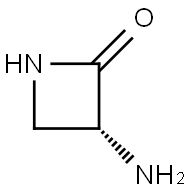 (3R)-3-aminoazetidin-2-one Structure