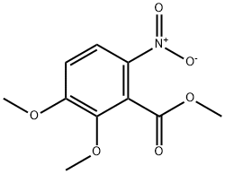 methyl 2-nitro-5,6-dimethoxybenzoate 구조식 이미지