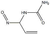 1-NITROSO-ALLYLUREA Structure