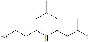 3-[(2,6-dimethylheptan-4-yl)amino]propan-1-ol 구조식 이미지