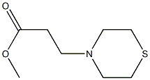methyl 3-(thiomorpholin-4-yl)propanoate 구조식 이미지