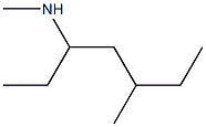 methyl(5-methylheptan-3-yl)amine Structure