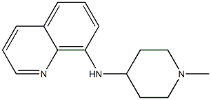 N-(1-methylpiperidin-4-yl)quinolin-8-amine 구조식 이미지