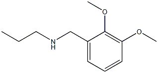 N-(2,3-dimethoxybenzyl)-N-propylamine 구조식 이미지