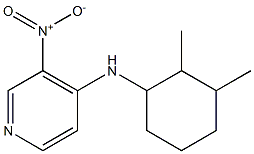 N-(2,3-dimethylcyclohexyl)-3-nitropyridin-4-amine Structure