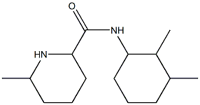 N-(2,3-dimethylcyclohexyl)-6-methylpiperidine-2-carboxamide Structure