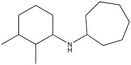 N-(2,3-dimethylcyclohexyl)cycloheptanamine Structure