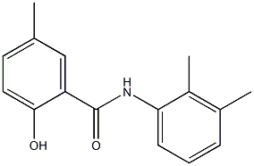 N-(2,3-dimethylphenyl)-2-hydroxy-5-methylbenzamide 구조식 이미지