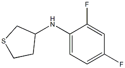 N-(2,4-difluorophenyl)thiolan-3-amine Structure