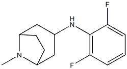 N-(2,6-difluorophenyl)-8-methyl-8-azabicyclo[3.2.1]octan-3-amine Structure