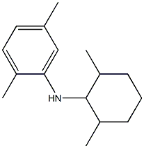 N-(2,6-dimethylcyclohexyl)-2,5-dimethylaniline 구조식 이미지