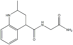 N-(2-amino-2-oxoethyl)-2-methyl-1,2,3,4-tetrahydroquinoline-4-carboxamide Structure