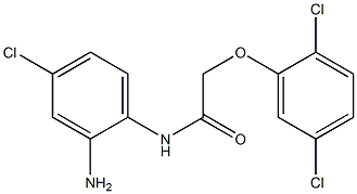 N-(2-amino-4-chlorophenyl)-2-(2,5-dichlorophenoxy)acetamide Structure
