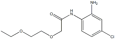 N-(2-amino-4-chlorophenyl)-2-(2-ethoxyethoxy)acetamide Structure