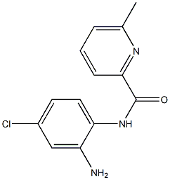 N-(2-amino-4-chlorophenyl)-6-methylpyridine-2-carboxamide Structure