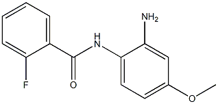 N-(2-amino-4-methoxyphenyl)-2-fluorobenzamide 구조식 이미지