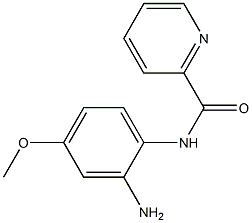 N-(2-amino-4-methoxyphenyl)pyridine-2-carboxamide 구조식 이미지