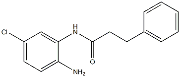 N-(2-amino-5-chlorophenyl)-3-phenylpropanamide Structure