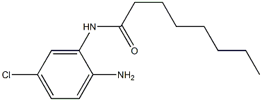 N-(2-amino-5-chlorophenyl)octanamide Structure