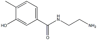 N-(2-aminoethyl)-3-hydroxy-4-methylbenzamide 구조식 이미지