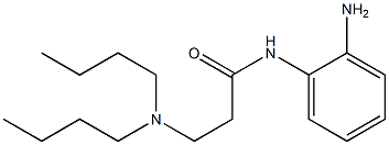 N-(2-aminophenyl)-3-(dibutylamino)propanamide Structure
