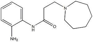 N-(2-aminophenyl)-3-azepan-1-ylpropanamide Structure