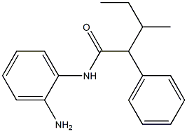 N-(2-aminophenyl)-3-methyl-2-phenylpentanamide 구조식 이미지