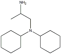 N-(2-aminopropyl)-N-cyclohexylcyclohexanamine 구조식 이미지