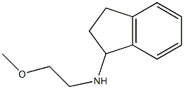 N-(2-methoxyethyl)-2,3-dihydro-1H-inden-1-amine 구조식 이미지