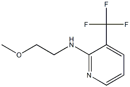 N-(2-methoxyethyl)-3-(trifluoromethyl)pyridin-2-amine Structure